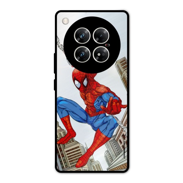 Comic Spider Man Metal Back Case for Infinix Zero 40 5G