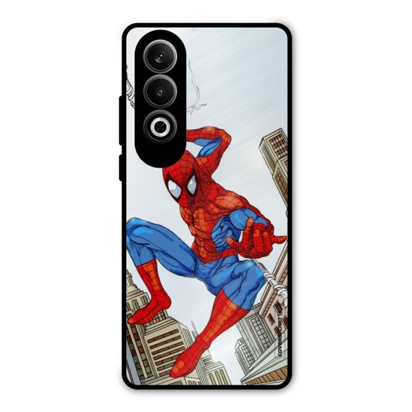 Comic Spider Man Metal Back Case for OnePlus Nord CE4