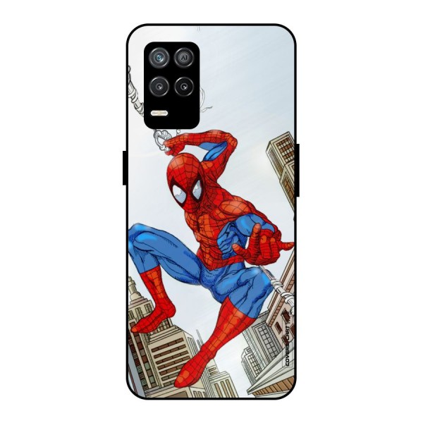 Comic Spider Man Metal Back Case for Realme 9 5G