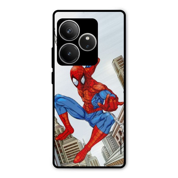 Comic Spider Man Metal Back Case for Realme GT 6