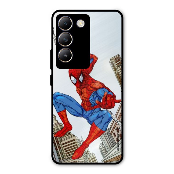 Comic Spider Man Metal Back Case for Vivo Y200e