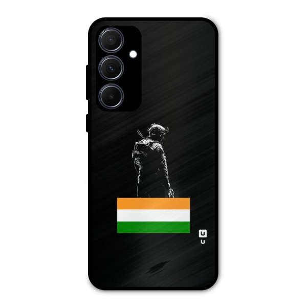 Commando Respect Metal Back Case for Galaxy A35