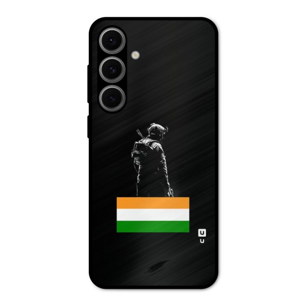 Commando Respect Metal Back Case for Galaxy S24 FE