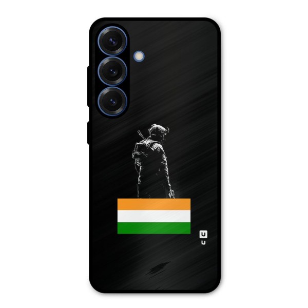 Commando Respect Metal Back Case for Galaxy S25
