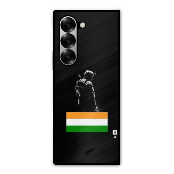 Commando Respect Metal Back Case for Galaxy Z Fold6