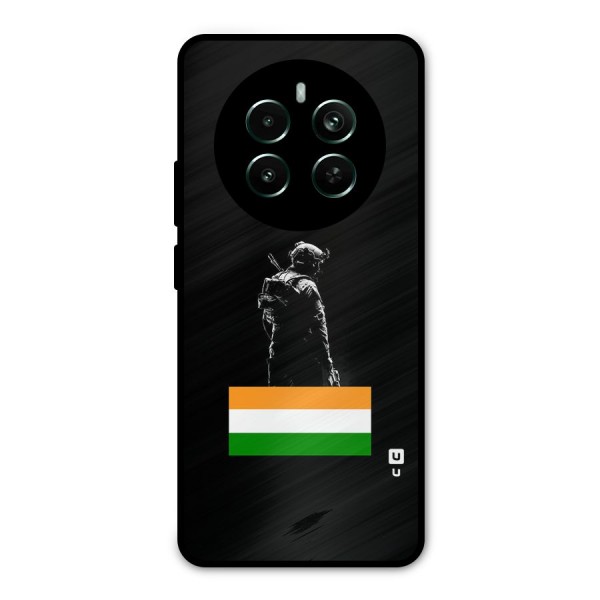 Commando Respect Metal Back Case for Realme 12 Pro Plus