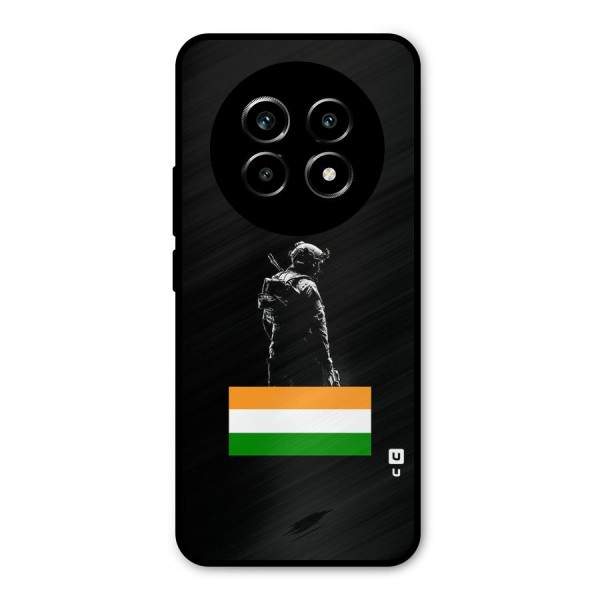 Commando Respect Metal Back Case for Realme 13 Pro