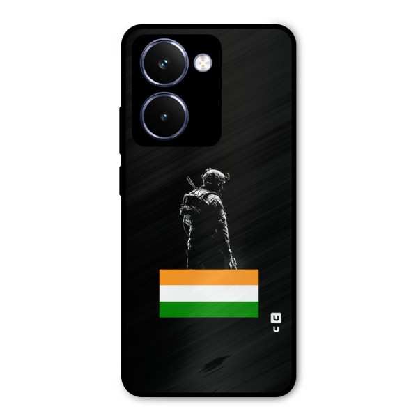 Commando Respect Metal Back Case for Realme P3 Ultra