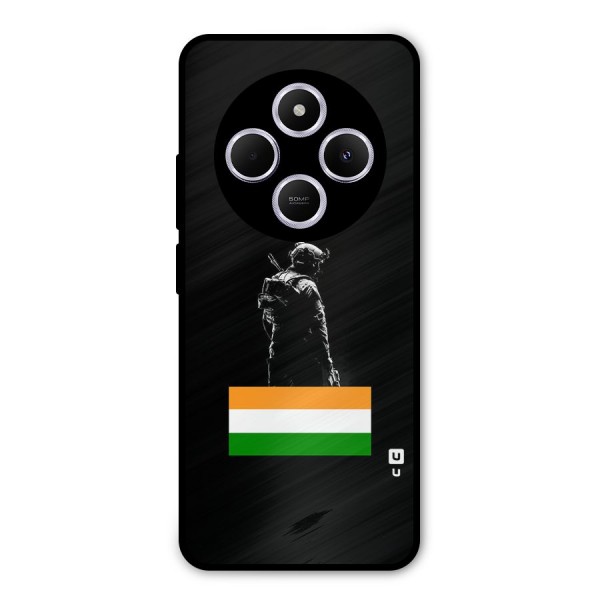 Commando Respect Metal Back Case for Redmi A4