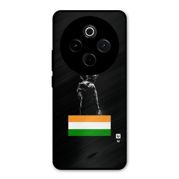Commando Respect Metal Back Case for Vivo T4