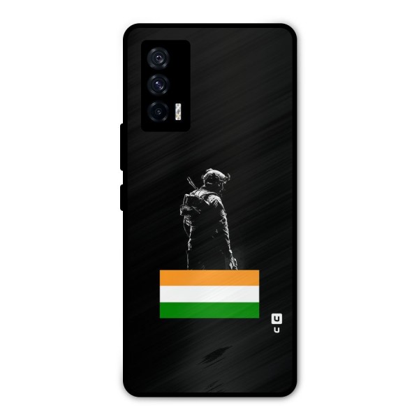 Commando Respect Metal Back Case for iQOO 7 5G