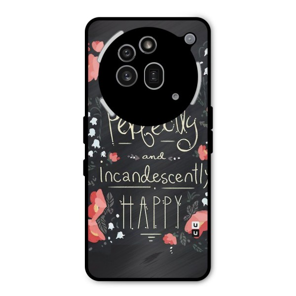 Completely Happy Metal Back Case for Nothing Phone 3a Pro