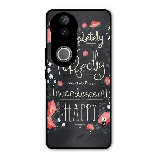 Completely Happy Metal Back Case for iQOO Z10R