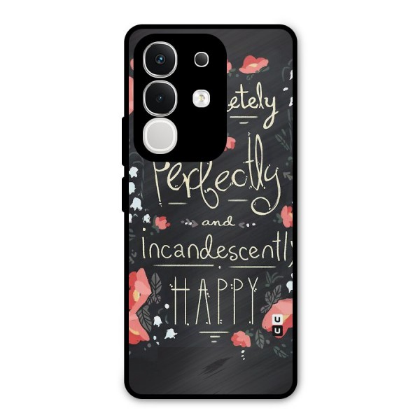 Completely Happy Metal Back Case for iQOO Z10x