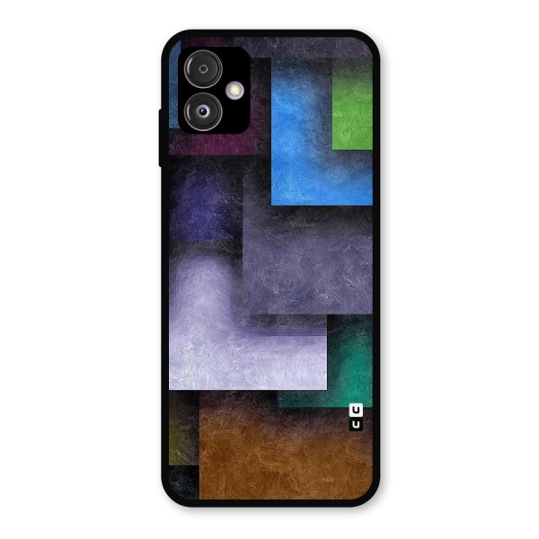 Concrete Squares Metal Back Case for Galaxy F14