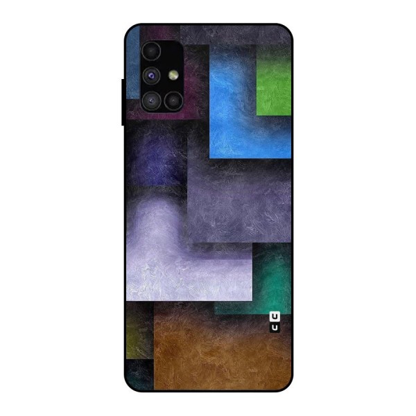 Concrete Squares Metal Back Case for Galaxy M51