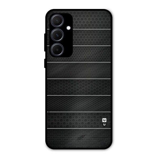 Concrete Stripes Metal Back Case for Galaxy A35