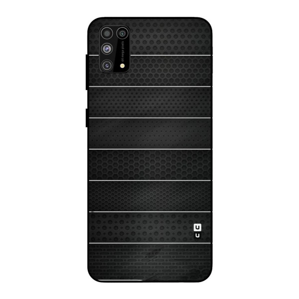 Concrete Stripes Metal Back Case for Galaxy F41