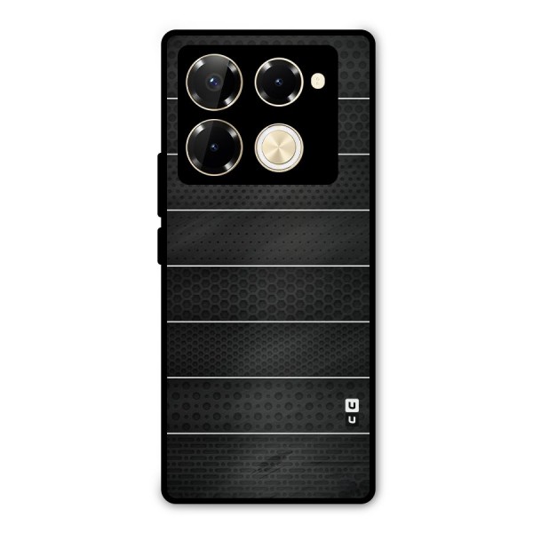 Concrete Stripes Metal Back Case for Infinix Note 40 Pro