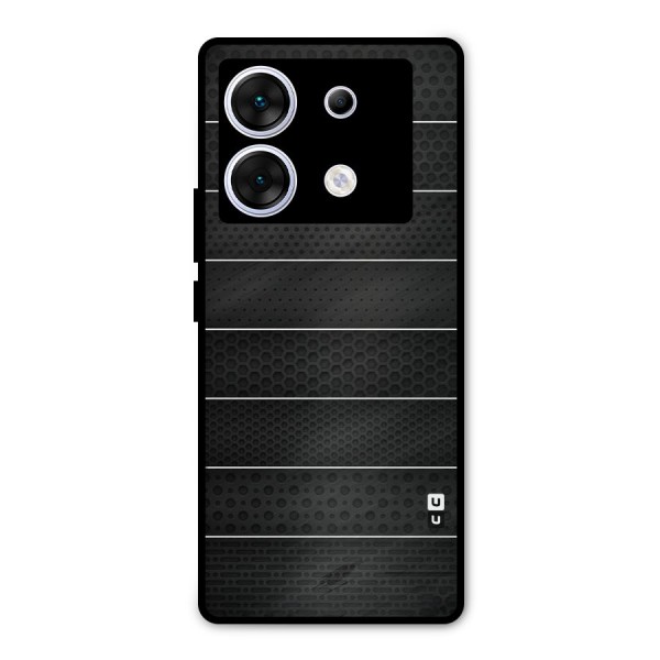 Concrete Stripes Metal Back Case for Infinix Zero 30 5G