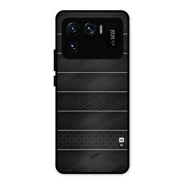 Concrete Stripes Metal Back Case for Mi 11 Ultra