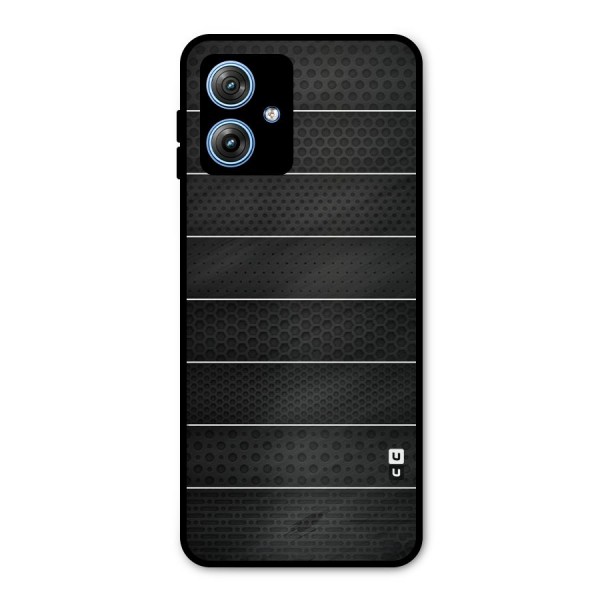 Concrete Stripes Metal Back Case for Moto G54