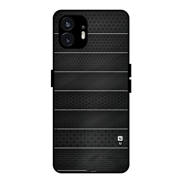 Concrete Stripes Metal Back Case for Nothing Phone 2