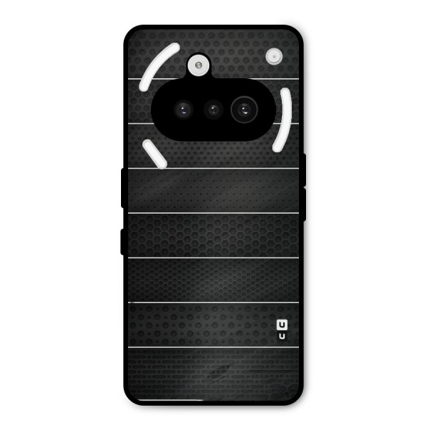 Concrete Stripes Metal Back Case for Nothing Phone 3a