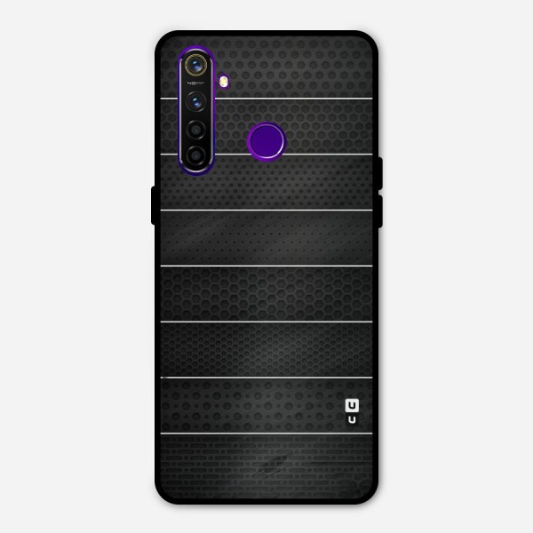 Concrete Stripes Metal Back Case for Realme 5 Pro