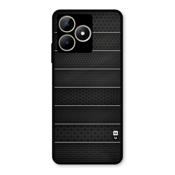 Concrete Stripes Metal Back Case for Realme C53