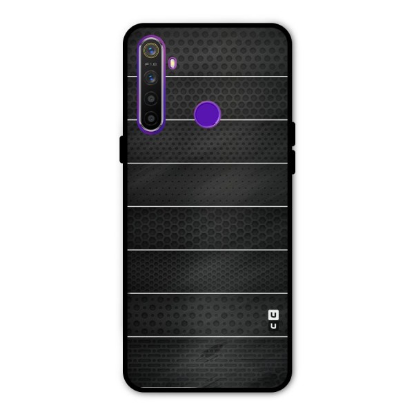 Concrete Stripes Metal Back Case for Realme Narzo 10