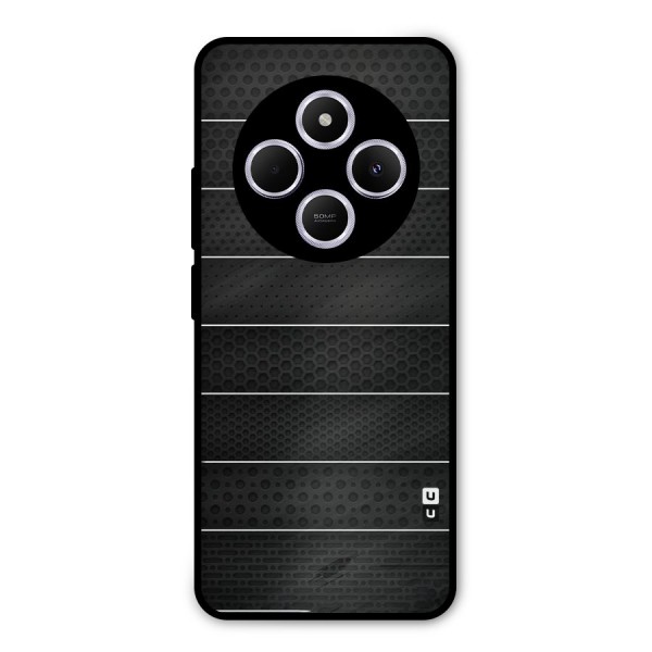Concrete Stripes Metal Back Case for Redmi 14C
