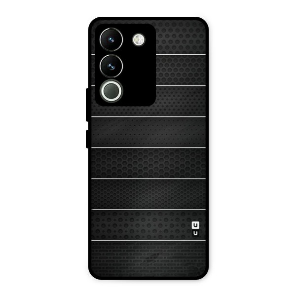Concrete Stripes Metal Back Case for Vivo Y200