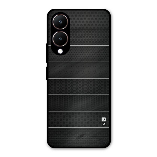 Concrete Stripes Metal Back Case for Vivo Y28