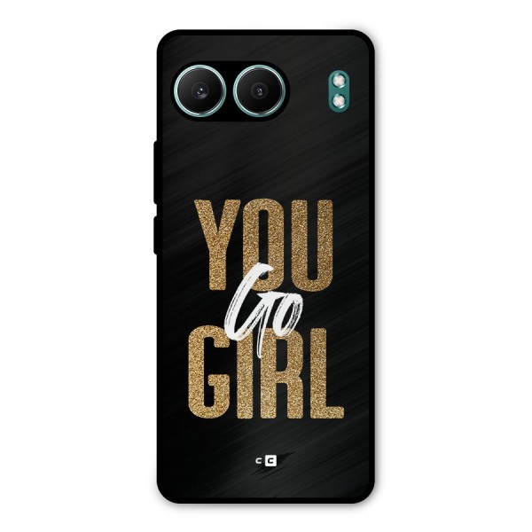 Confident Girl Metal Back Case for OnePlus Nord 4
