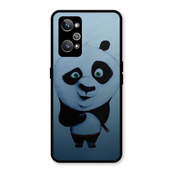 Confused Cute Panda Metal Back Case for Realme GT Neo2