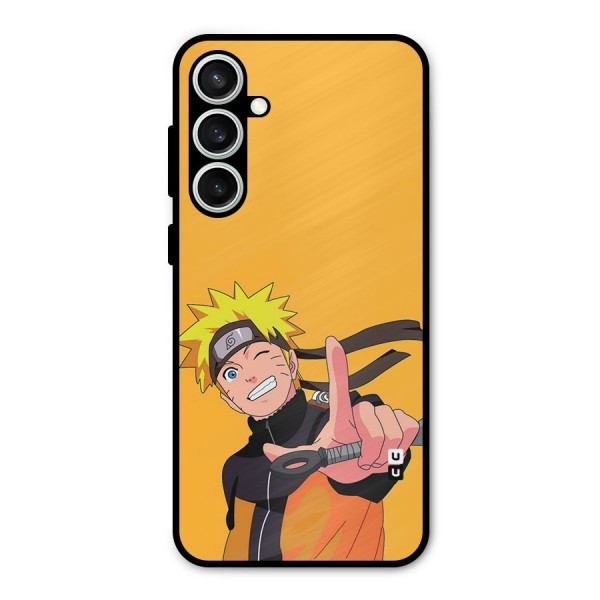 Cool Aesthetic Naruto Metal Back Case for Galaxy S23 FE