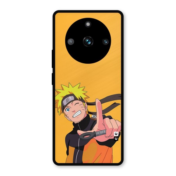 Cool Aesthetic Naruto Metal Back Case for Realme 11 Pro