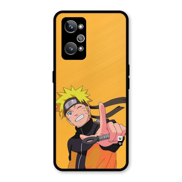 Cool Aesthetic Naruto Metal Back Case for Realme GT Neo2
