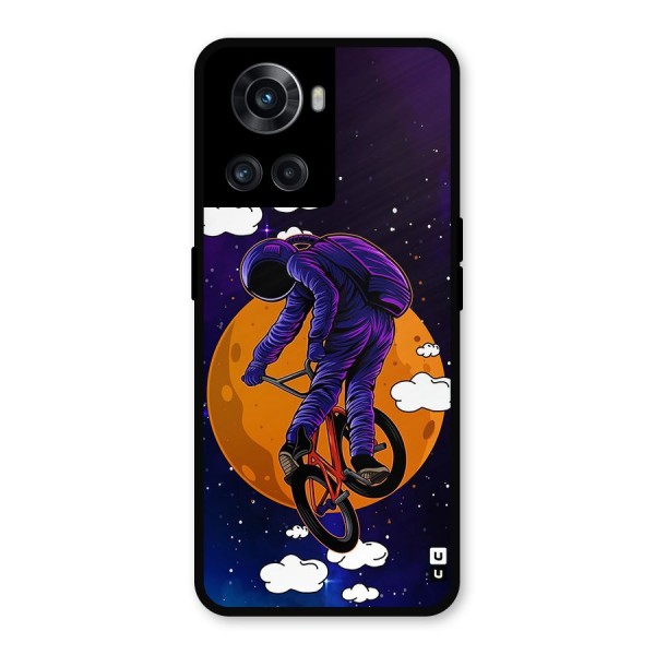 Cool Astro Cyclist Metal Back Case for OnePlus 10R
