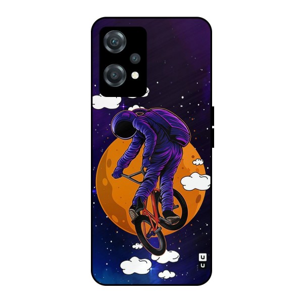 Cool Astro Cyclist Metal Back Case for OnePlus Nord CE 2 Lite 5G