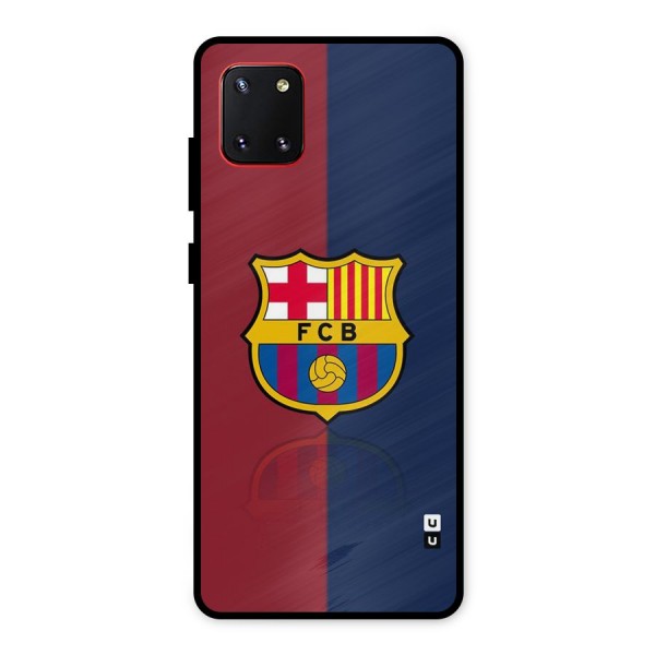 Cool Barcelona Metal Back Case for Galaxy Note 10 Lite