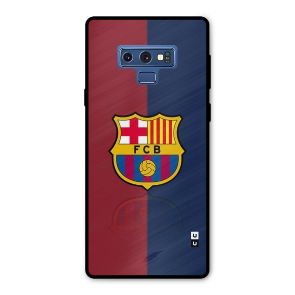 Cool Barcelona Metal Back Case for Galaxy Note 9