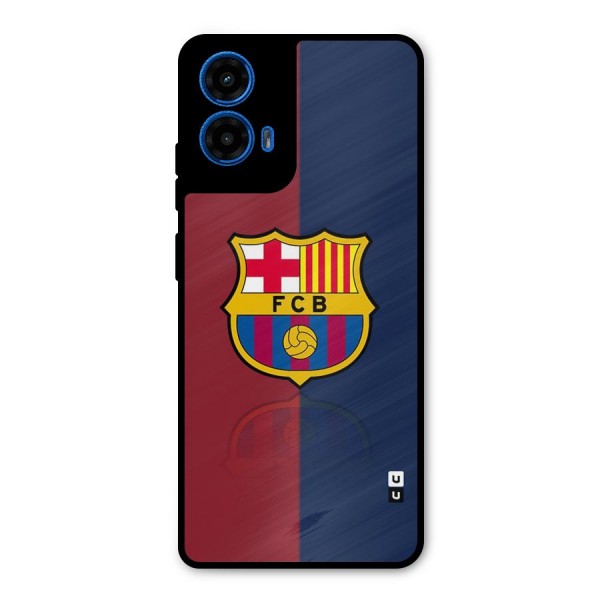 Cool Barcelona Metal Back Case for Moto G45