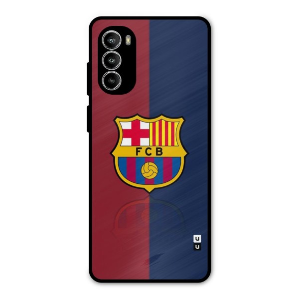 Cool Barcelona Metal Back Case for Moto G52