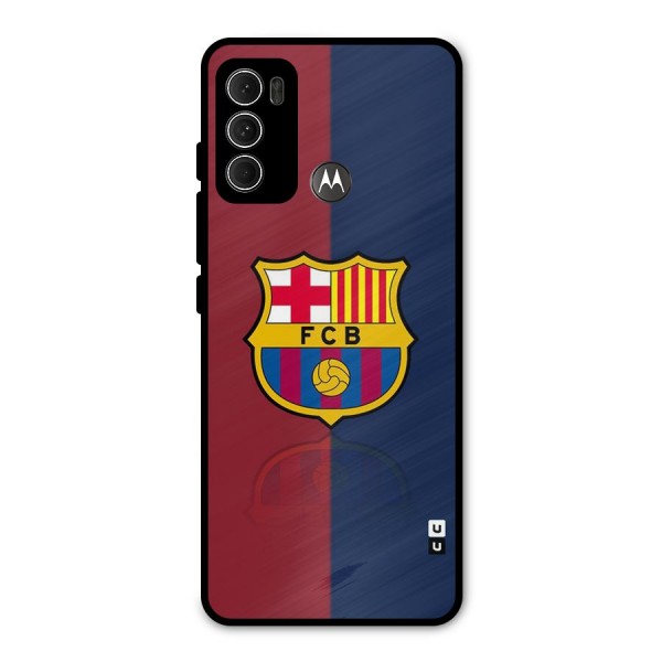 Cool Barcelona Metal Back Case for Moto G60