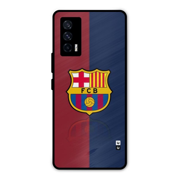 Cool Barcelona Metal Back Case for iQOO 7 5G
