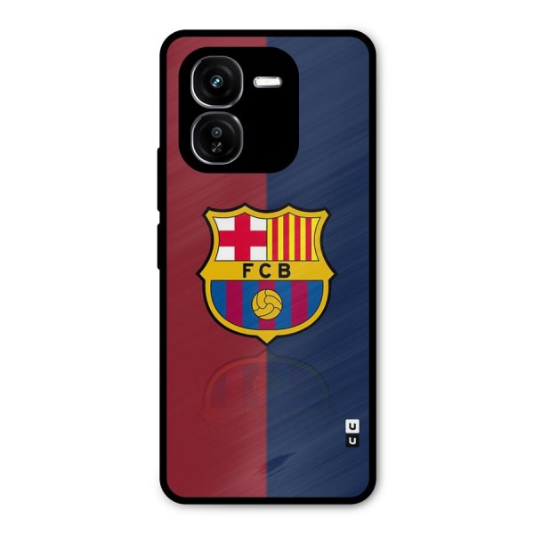 Cool Barcelona Metal Back Case for iQOO Z9x
