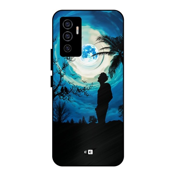 Cool Boy Under Sky Metal Back Case for Vivo V23e