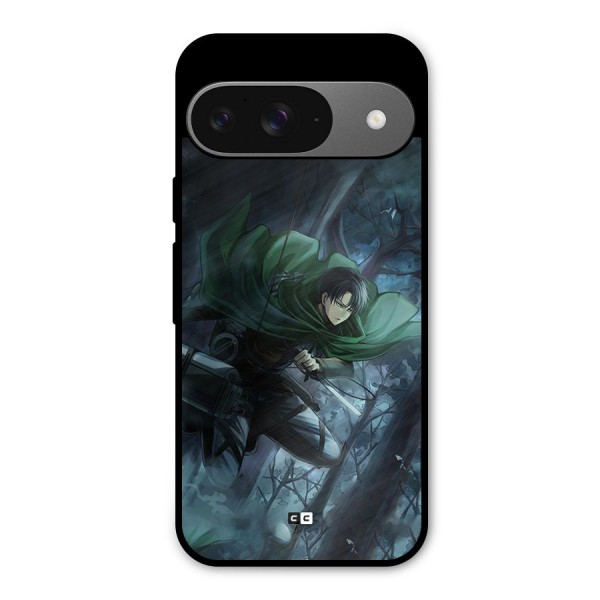 Cool Captain Levi Metal Back Case for Google Pixel 9